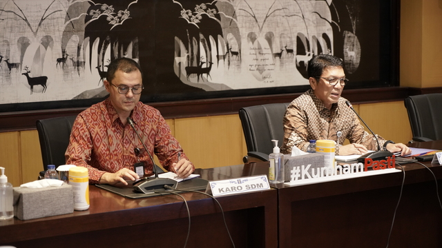 Sekjen Kemenkum Cilegon: Wujudkan Penerimaan CPNS yang Berkualitas Tanpa Pungli